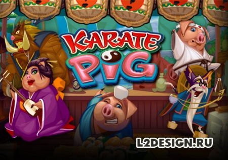 Играйте в Karate Pig без регистрации с клубом Вулкан